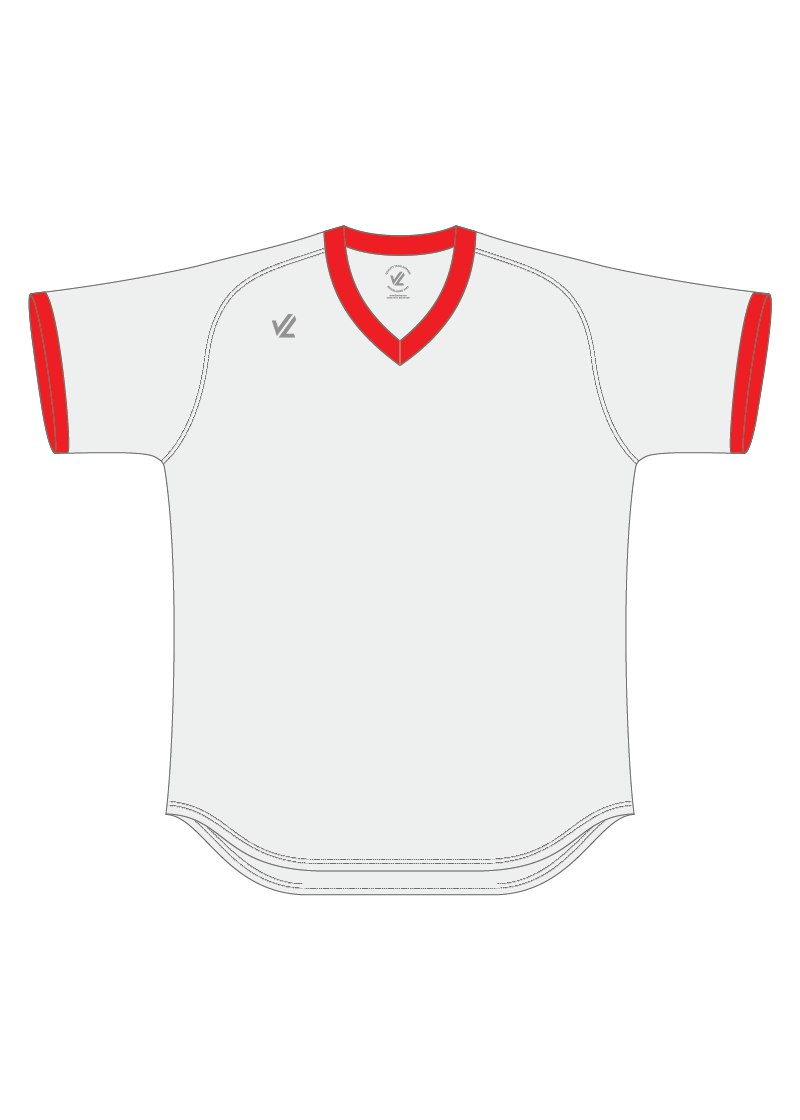 Custom Men's Retro Rib-Trimmed Raglan V-Neck Baseball Pullover